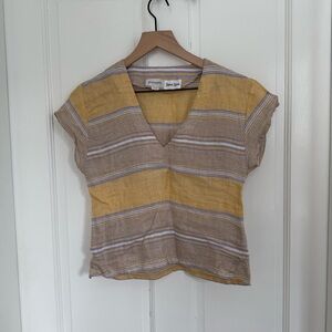 Vintage Neiman Marcus linen top